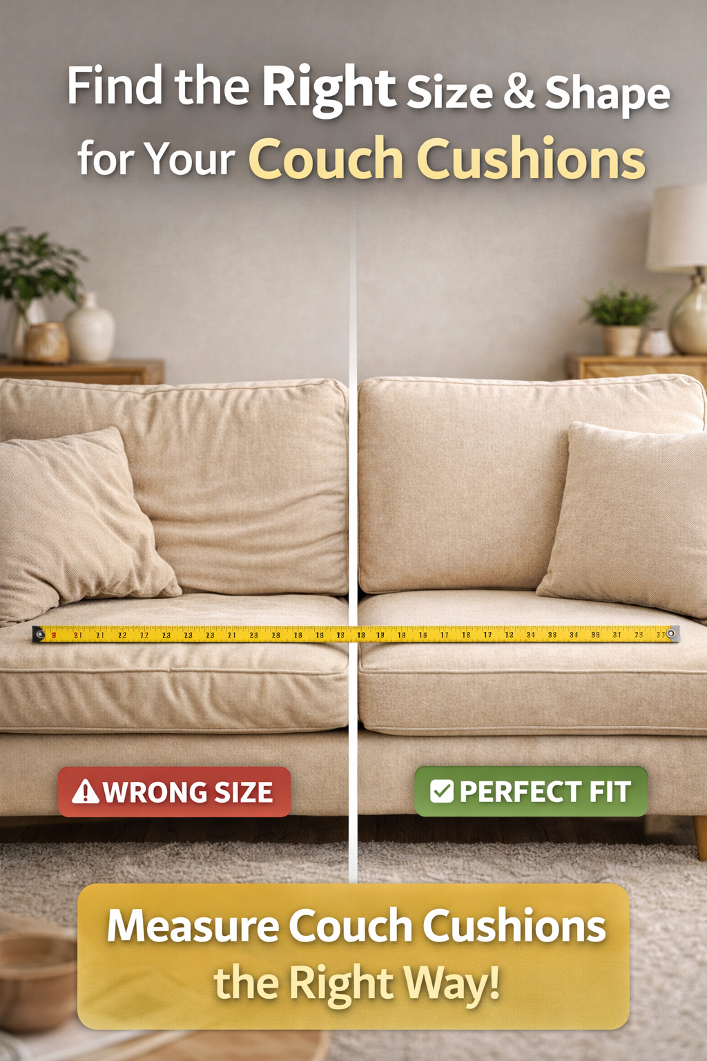 Couch Cushion Size and Shape – Sofa Guide 2026